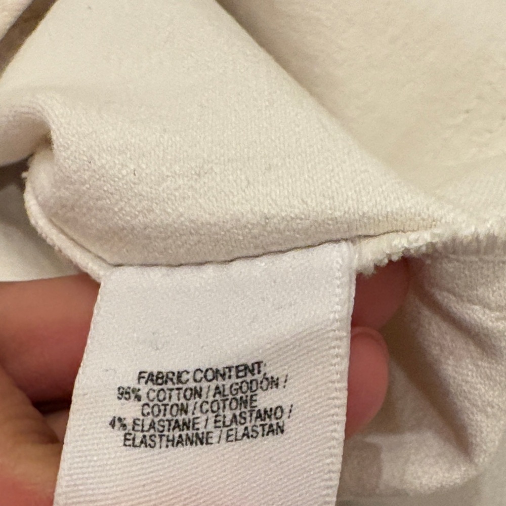 Derek Lam Cream Cropped Pants - Picture 7 of 7